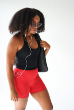 Load image into Gallery viewer, Halter Sports Bra in Jet Black
