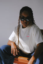 Load image into Gallery viewer, TDRX. Logo Tee in Cream/Neon Pink
