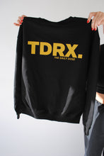 Load image into Gallery viewer, the daily dose. Crewneck Sweatshirt in Black
