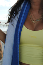 Load image into Gallery viewer, TDRX. Logo Workout Tank in Butter Yellow
