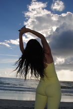 Load image into Gallery viewer, TDRX. Logo Workout Tank in Butter Yellow
