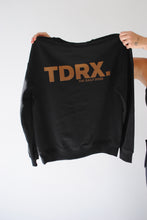 Load image into Gallery viewer, the daily dose. Crewneck Sweatshirt in Black

