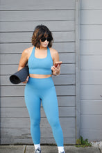 Load image into Gallery viewer, TDRX. Logo Leggings in Sky Blue
