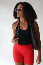 Load image into Gallery viewer, Halter Sports Bra in Jet Black
