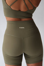 Load image into Gallery viewer, TDRX. Logo Biker Shorts in Olive

