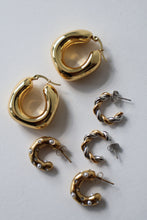 Load image into Gallery viewer, Gold Hoop Earrings
