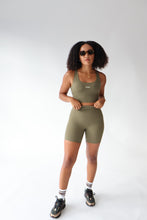Load image into Gallery viewer, TDRX. Logo Biker Shorts in Olive
