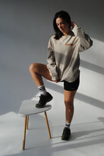 Load image into Gallery viewer, the daily dose. Crewneck Sweatshirt in Cream
