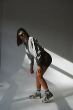 Load image into Gallery viewer, TDRX Athletic Club 1/4 Zip Sweatshirt in Monotone Gray
