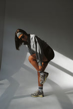 Load image into Gallery viewer, TDRX Athletic Club 1/4 Zip Sweatshirt in Monotone Gray
