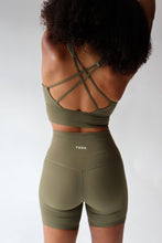 Load image into Gallery viewer, TDRX. Logo Sports Bra in Olive
