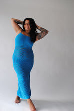 Load image into Gallery viewer, Secret Garden Dress in Blue
