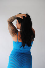 Load image into Gallery viewer, Secret Garden Dress in Blue
