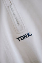 Load image into Gallery viewer, TDRX. Quarter Zip Sweatshirt in Cream
