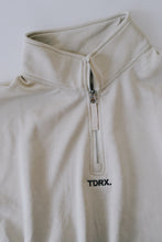 Load image into Gallery viewer, TDRX. Quarter Zip Sweatshirt in Cream
