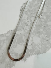 Load image into Gallery viewer, Snake Chain Water Proof Silver Necklace
